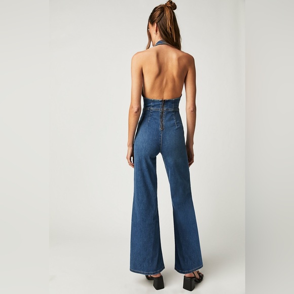 Free People Sweet Thing Jumpsuit Size L - Picture 9 of 13